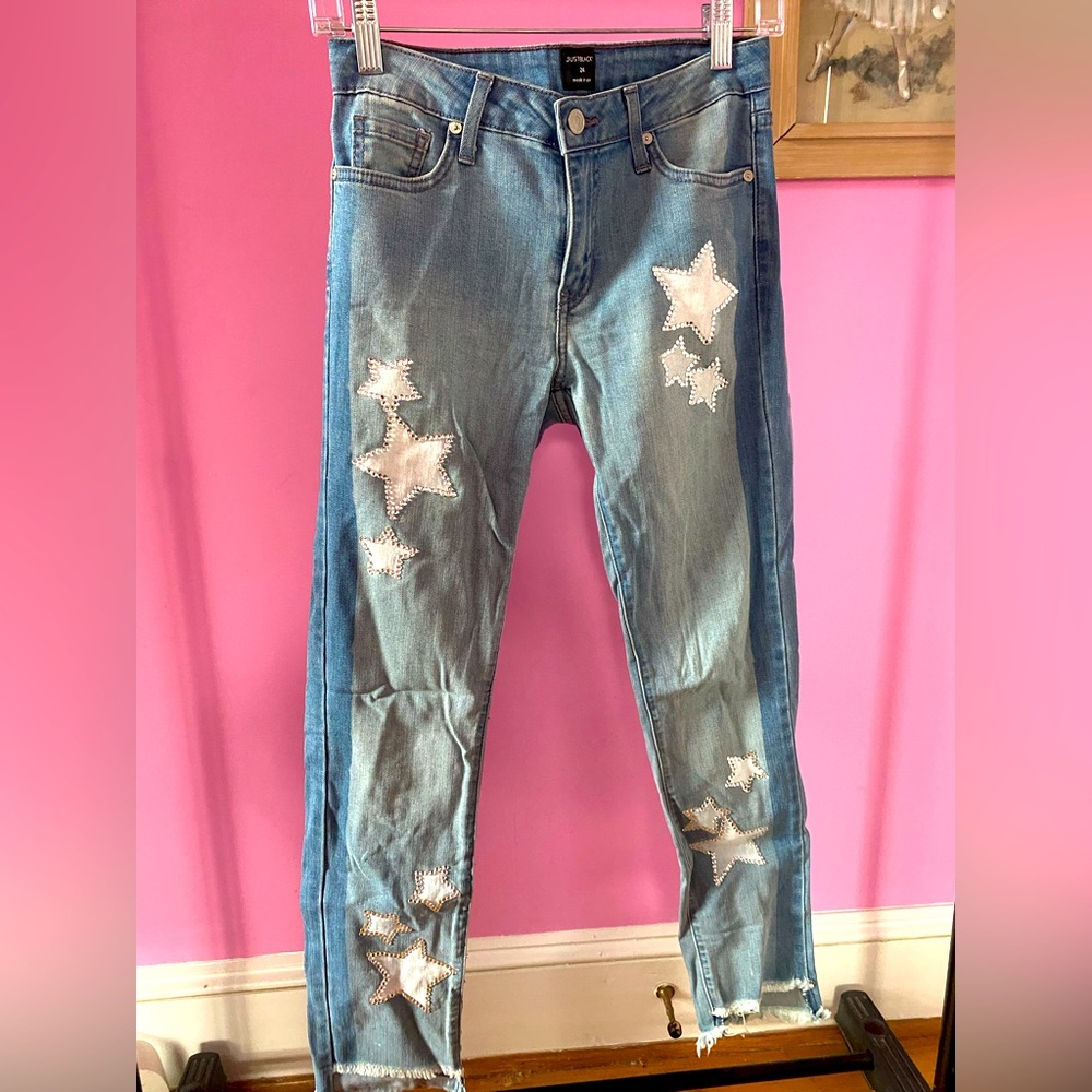Just Black Denim Star Jeans!